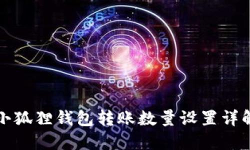 小狐狸钱包转账数量设置详解
