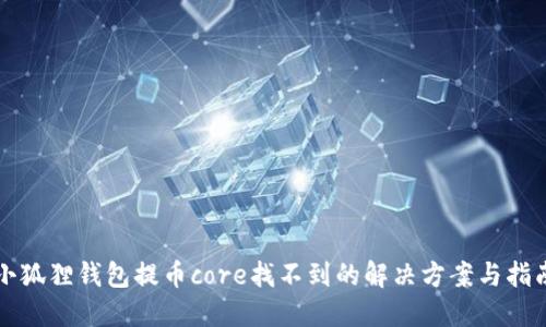 小狐狸钱包提币core找不到的解决方案与指南