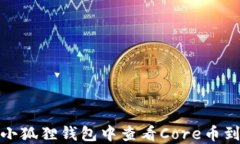 如何在小狐狸钱包中查看